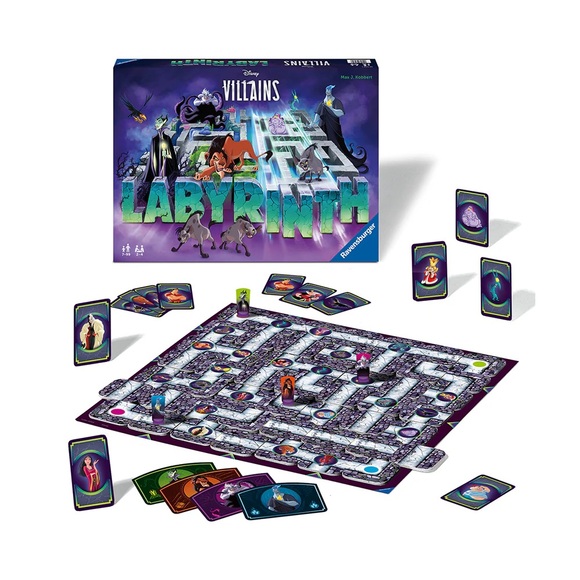 Disney Villains Labyrinth Board Game - Picture 3 of 6